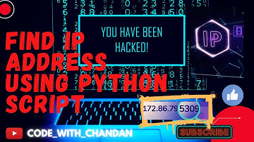 How to Get IP Address Using Python || Find IP Address Using Python || Socket Module in Python || IP