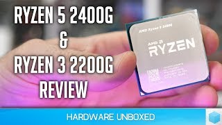 Ryzen 5 2400G & Ryzen 3 2200G Review, More Benchmarks Than You Can Handle!