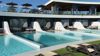 Kreta Lyttos Mare Hotel Tour Pool und Strand Griechenland (Greece)