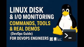 Linux Disk & I/O Monitoring  (DevOps Guide)