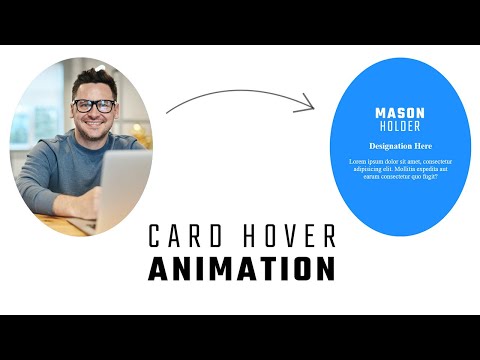 Card Hover CSS Animation | CSS Animation Examples