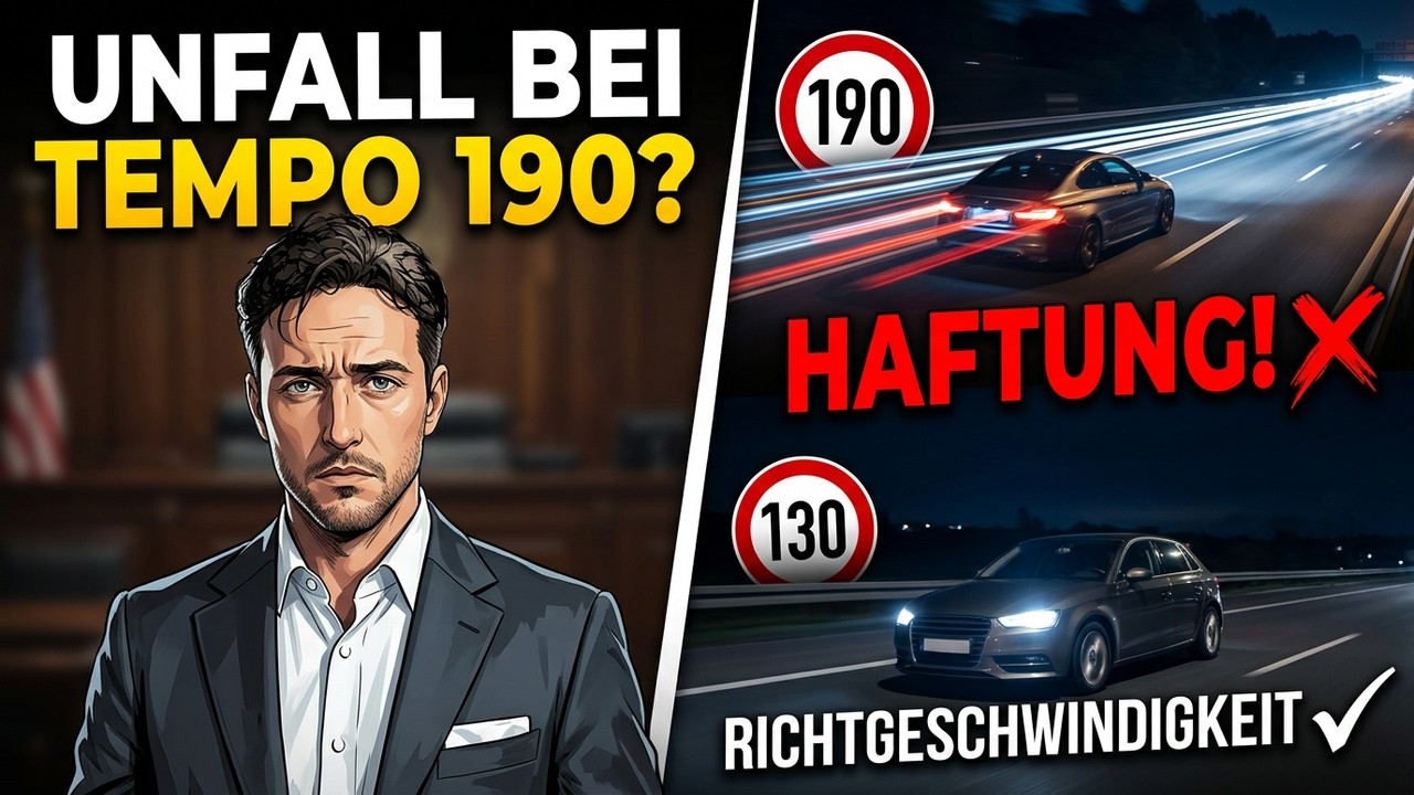 Richtgeschwindigkeit 130 ist eine Haftungsfalle? Neues Urteil im Verkehrsrecht