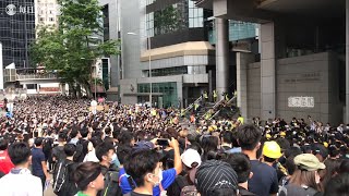 香港デモ　返還22周年の7月1日に向け、政府への圧力強化