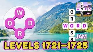 Crossword Jam Levels 1721 - 1725 Answers