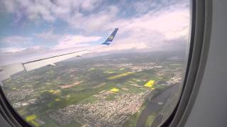 Condor 767 - Frankfurt to Cancun - gate, boarding, taxi, takeoff, in flight, landing, deboarding