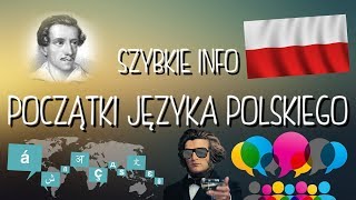 SZYBKIE INFO - Początki Języka Polskiego 🐓