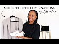 Go-To Modest Outfits Combinations ❤️ Jasmine Ty | How to Dress Modestly with a Style Uniform