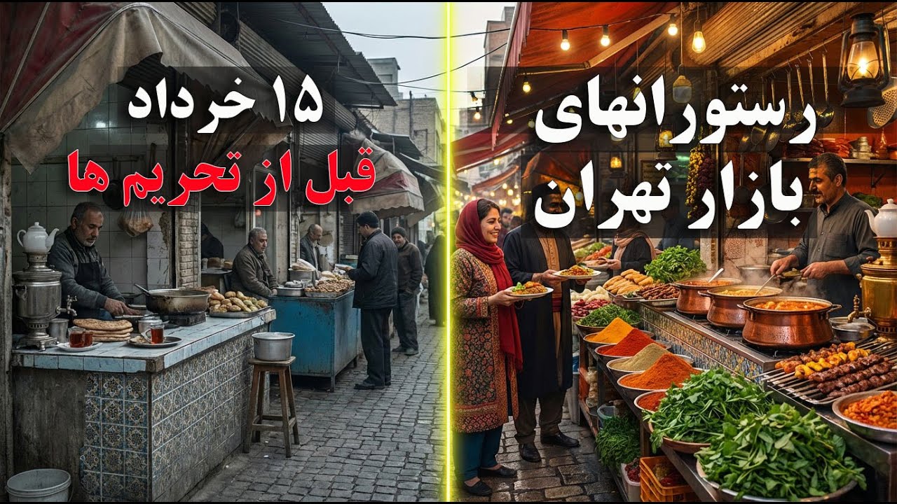 قبل از تحریم‌ها تهران چقدر ارزون بود؟ | بررسی کامل قیمت اغذیه ۱۵ خرداد