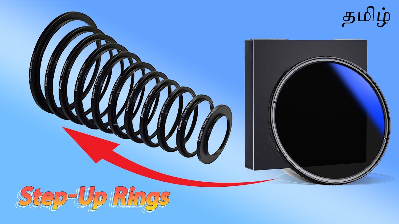 Step Up Rings Diffusion Filter MUST Have Accessory For Videographers! ( #Step Up Rings for Filters ...