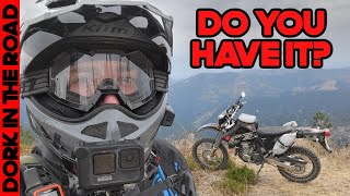 The Most Important Off Road Motorcycle Riding Skill