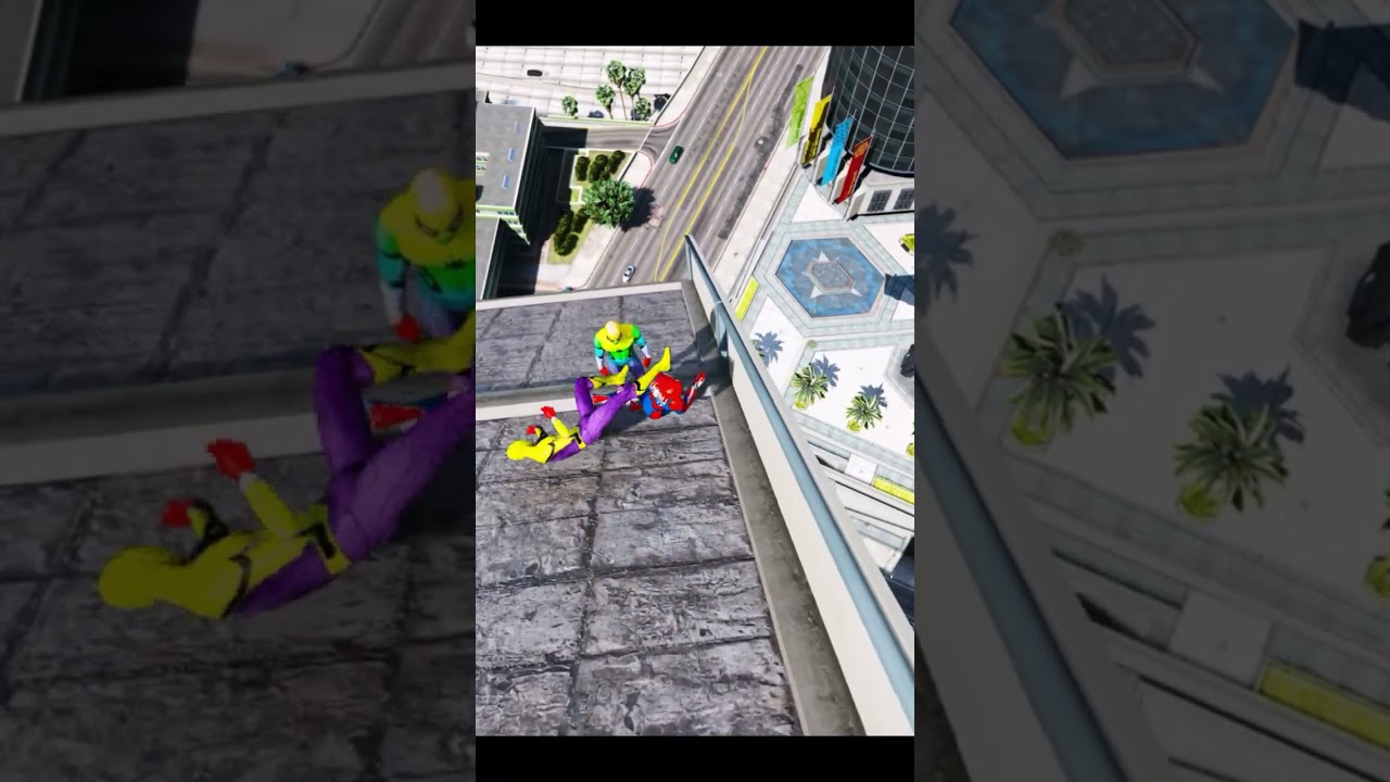 GTA 5 Epic Ragdolls/Spiderman With GTA ProgressivePart 12
