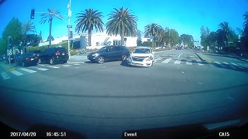 Car Accident - Rear View