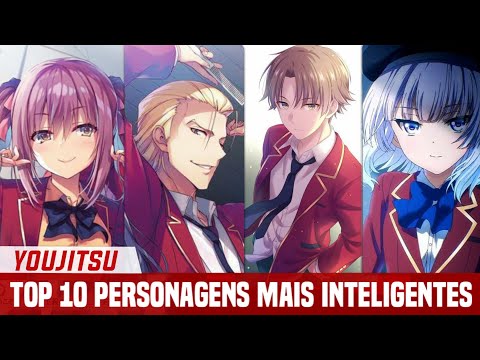 TOP 10 PERSONAGENS MAIS INTELIGENTES DE CLASSROOM OF THE ELITE