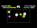 Virus + Electric Ball VS Trapper + Saw Ball
