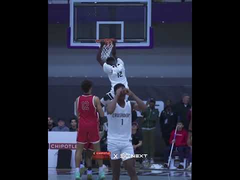 5⭐️ VJ Edgecombe is cooking in the Chipotle Nationals semifinal 😮‍💨🔥 #shorts