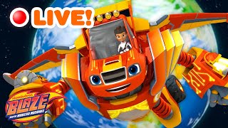 LIVE: Blaze Earth Day & Outer Space Rescues!  | Blaze and the Monster Machines