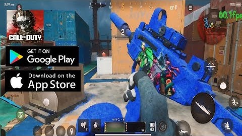 warzone mobile new camo and operator gameplay with fps  meter (poco m6 5g ) low end device