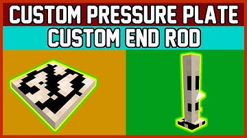 Custom End Rods and Pressure Plate (Mcreator 2021.2)