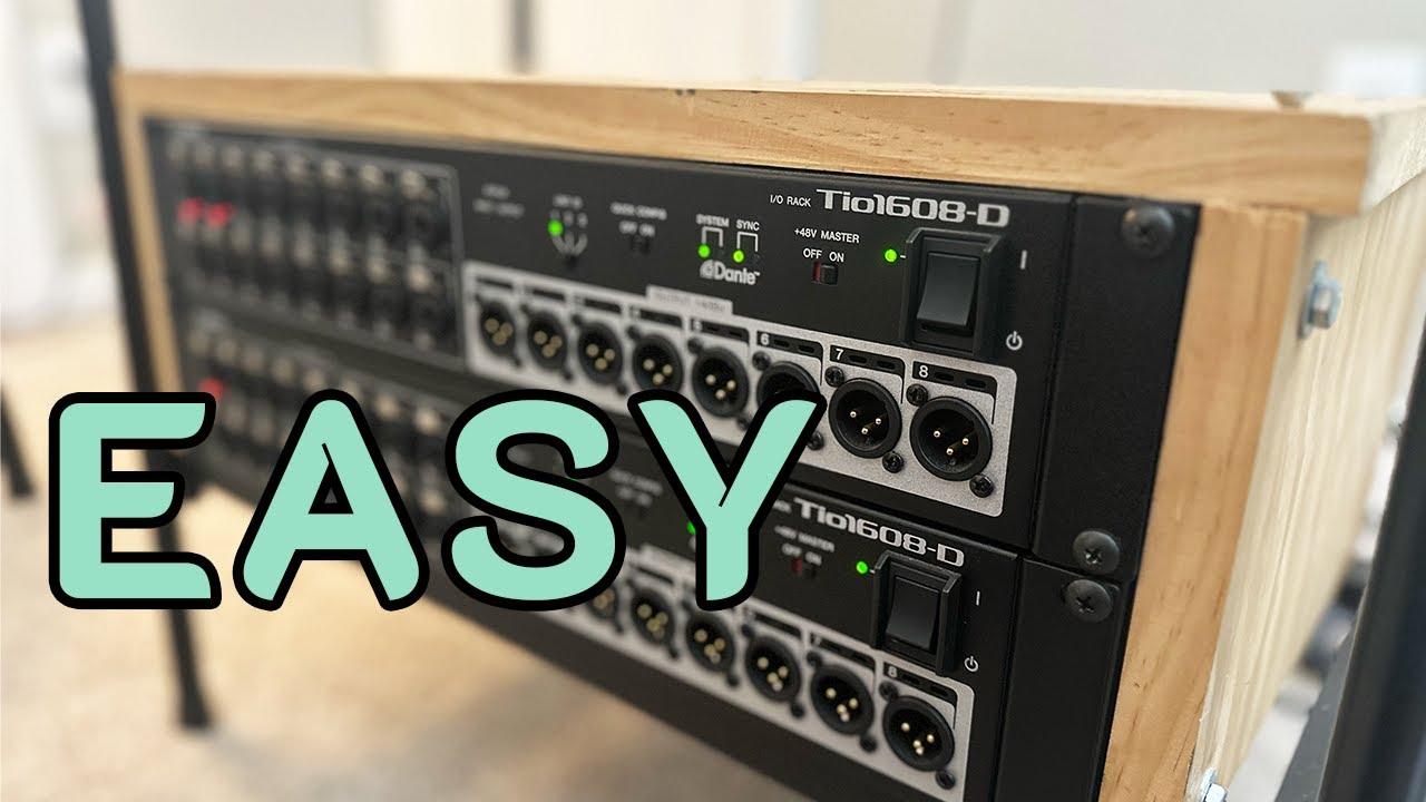 Yamaha TIO1608-D: How to Set Up for Marching Band