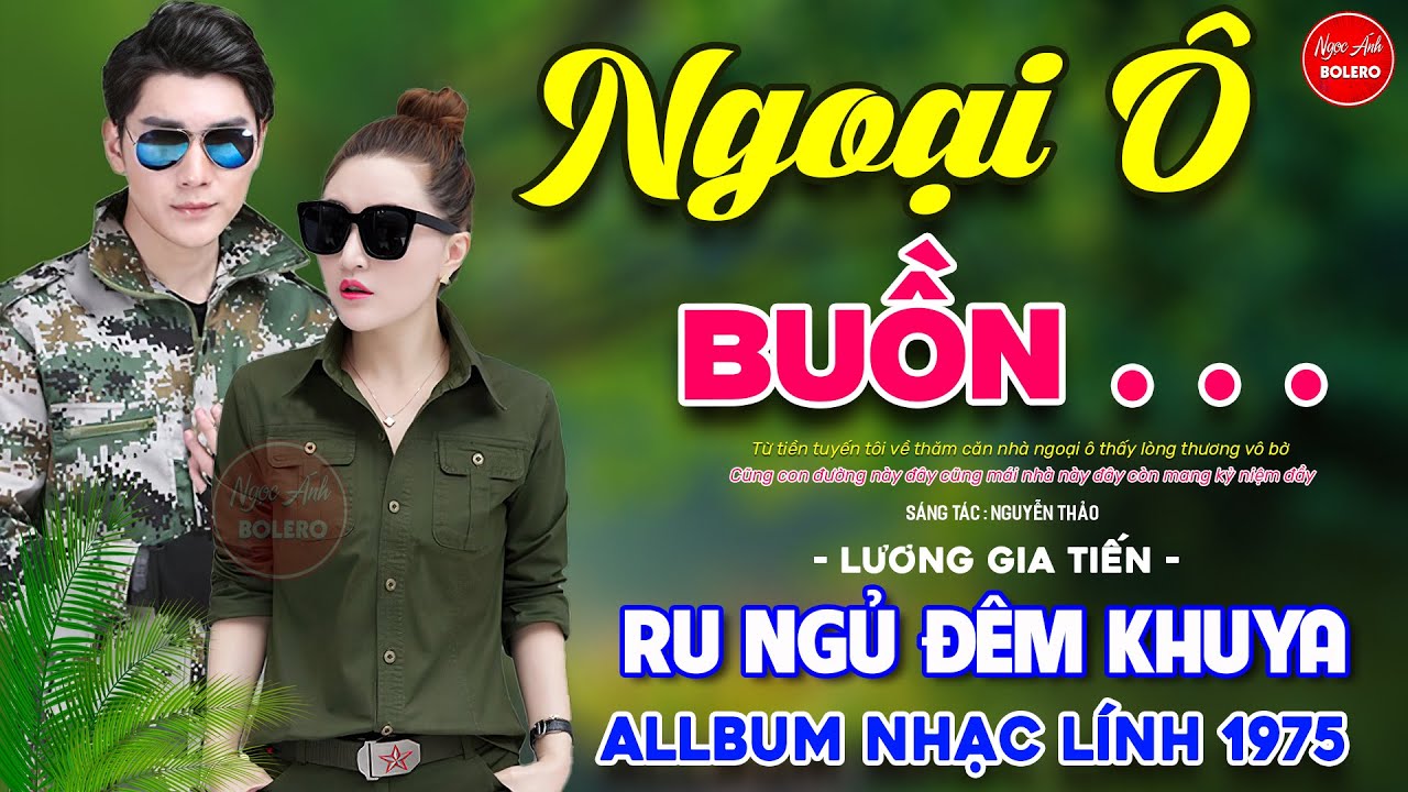 Ngoại Ô Buồn - Thư Tình Em Gái ⭐ LK Nhạc Vàng Xưa Ngọt Ngào Say Đắm Bao Thế Hệ Thư Giãn & Êm Tai