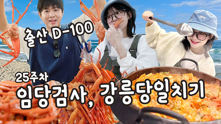 소근이 임신일기 #18 임당검사, 출산 D-100 강릉 당일치기여행 (25주 일상)