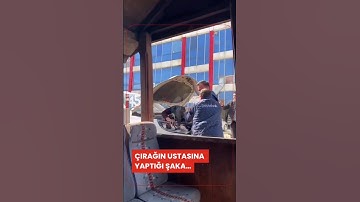 Sanayide çırağın ustasına yaptığı şaka…#sanayi #çırak #usta #şaka
