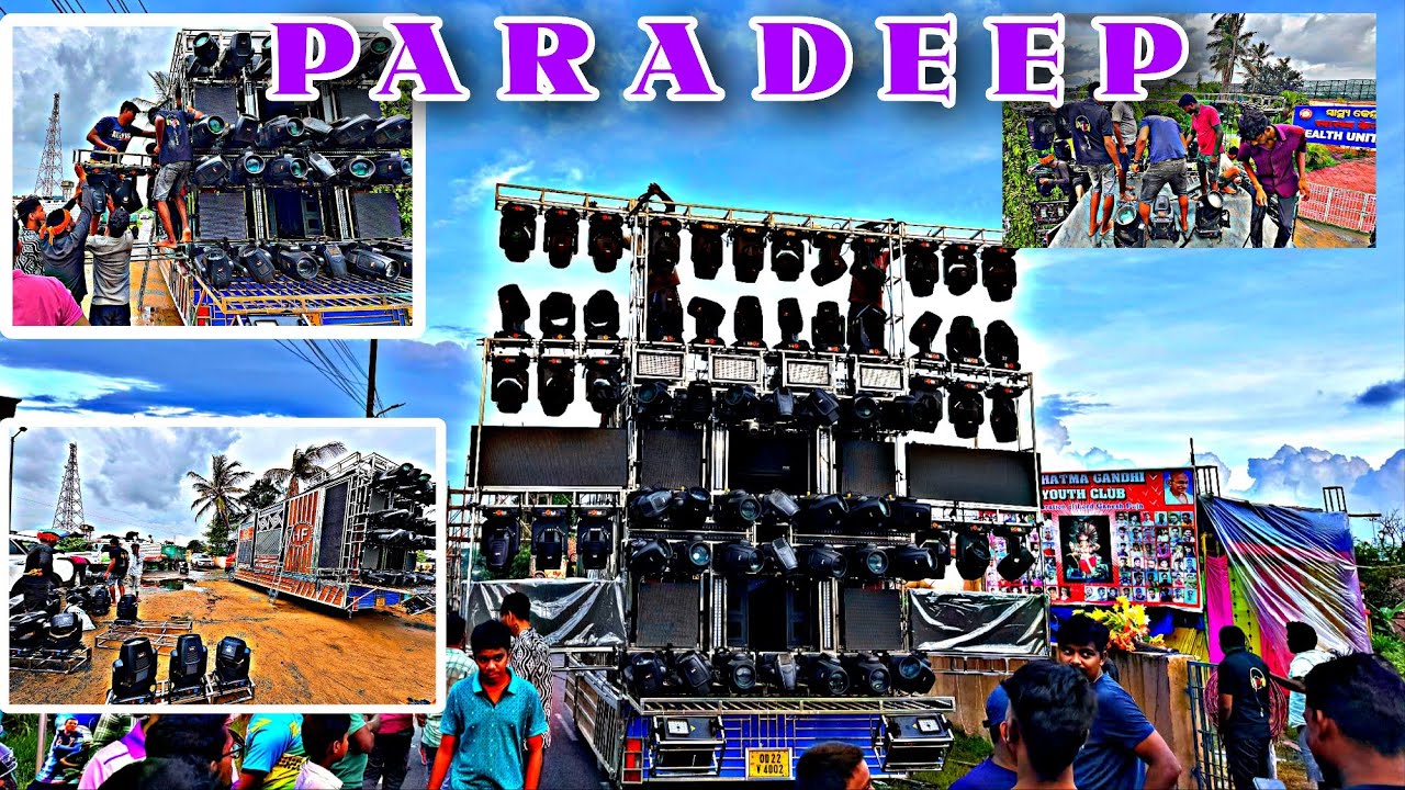 Paradeep Ganesh VASANI // dj hi frequency grand setup //dm fun video 