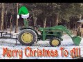 Super Cold John Deere 1050 Hydraulics Test - Merry Christmas!