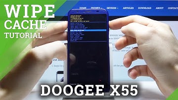 How to Wipe Cache Partition on Doogee X55 - Reset Cache Files