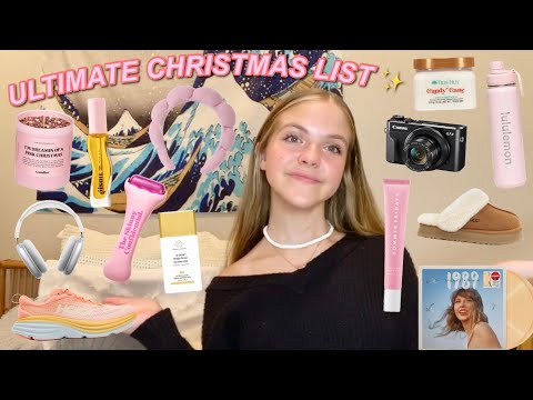 140+ Christmas list ideas for tween/teen girls! *preppy* 🎄💝 // Mia Elizabeth