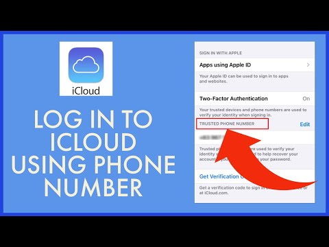 How to Login iCloud using Phone Number? iCloud Login Sign In Tutorial 2021