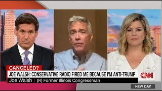 Conservative radio host says he was fired for anti-Trump