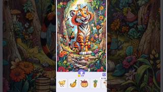 Little Tiger. Find hidden objects #shorts #games #beautiful #colorful #satisfying