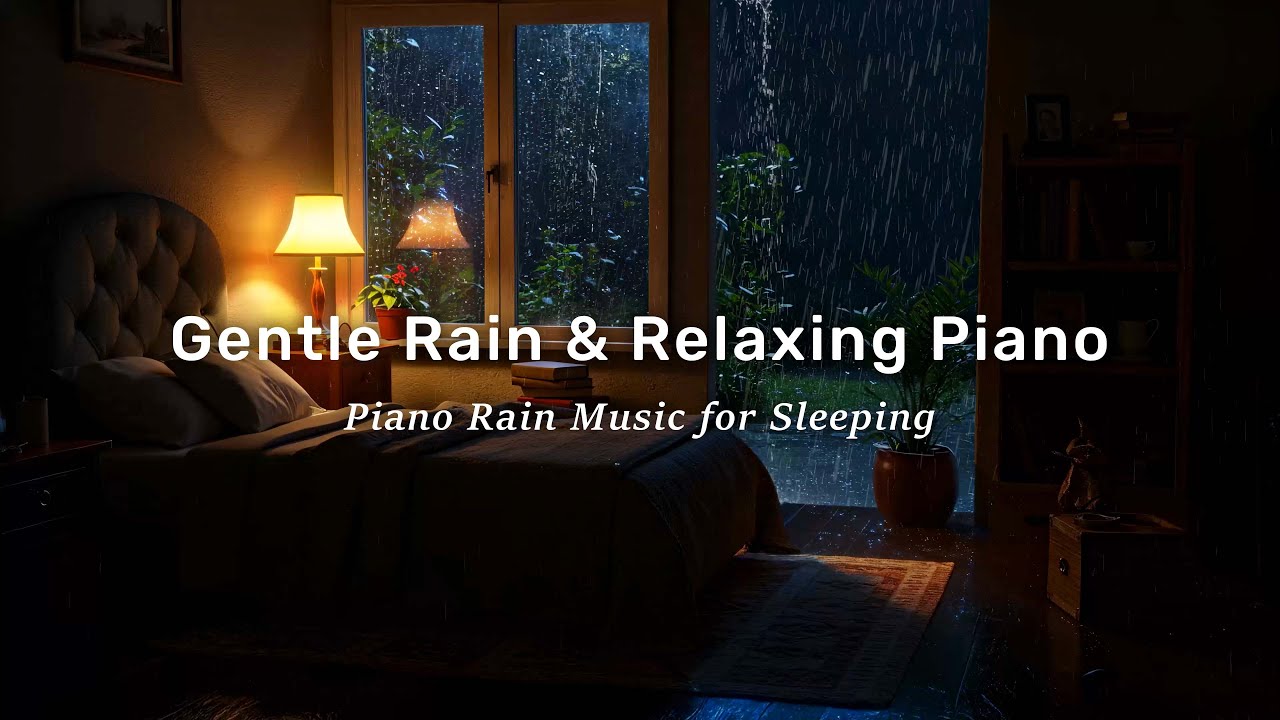 Уютная атмосфера дождя и грозы ASMR для сна, релаксации, учебы, концентрации и облегчения бессонницы