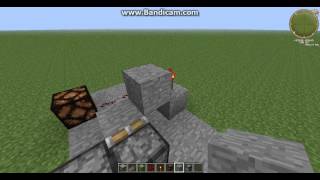 Minecraft- Redstone tutorial BUD switch (Block Update Detector)