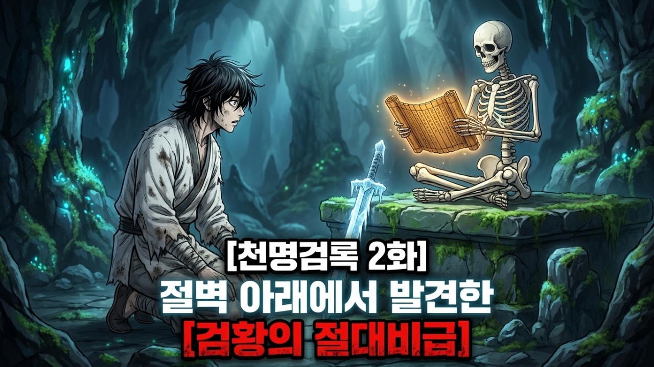 [천명검록 2화] 기약 없는 3년의 폐관수련, 배신당한 천재가 독기를 빼고 다시 일어서는 법