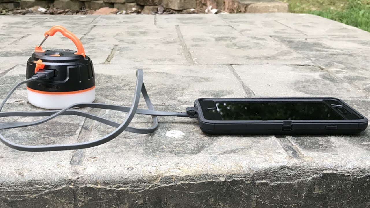 Lavievert Rechargeable Camping Lantern. Does it really charge your