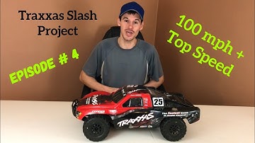 100 mph Traxxas Slash Project - EPISODE #4 - Wheel Hex 17mm Adapters and DBoot HOONS Wheels/Tires!
