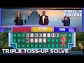 Melissa Solves Her First Puzzle In The Triple Toss Up Round Wheel Of Fortune