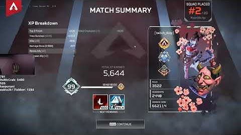 169  world first 100  by bunjy  Dizzy  Apex Legends  1 2K views    Last year