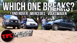 What's The Best Budget OffRoader For $5,000? I Find Out By BREAKING One! ML vs. LR3 vs. Touareg