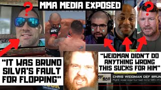 "Weidman Did Nothing Wrong" Helwani, DC & Bisping EXPOSED For Defending Weidman's Eye Pokes