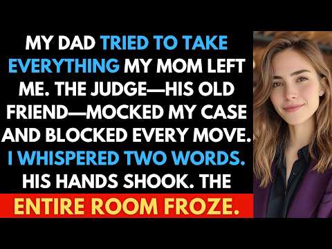 My Dad Demanded Everything In Court — Until I Whispered Two Words That Exposed Them Both thumbnail