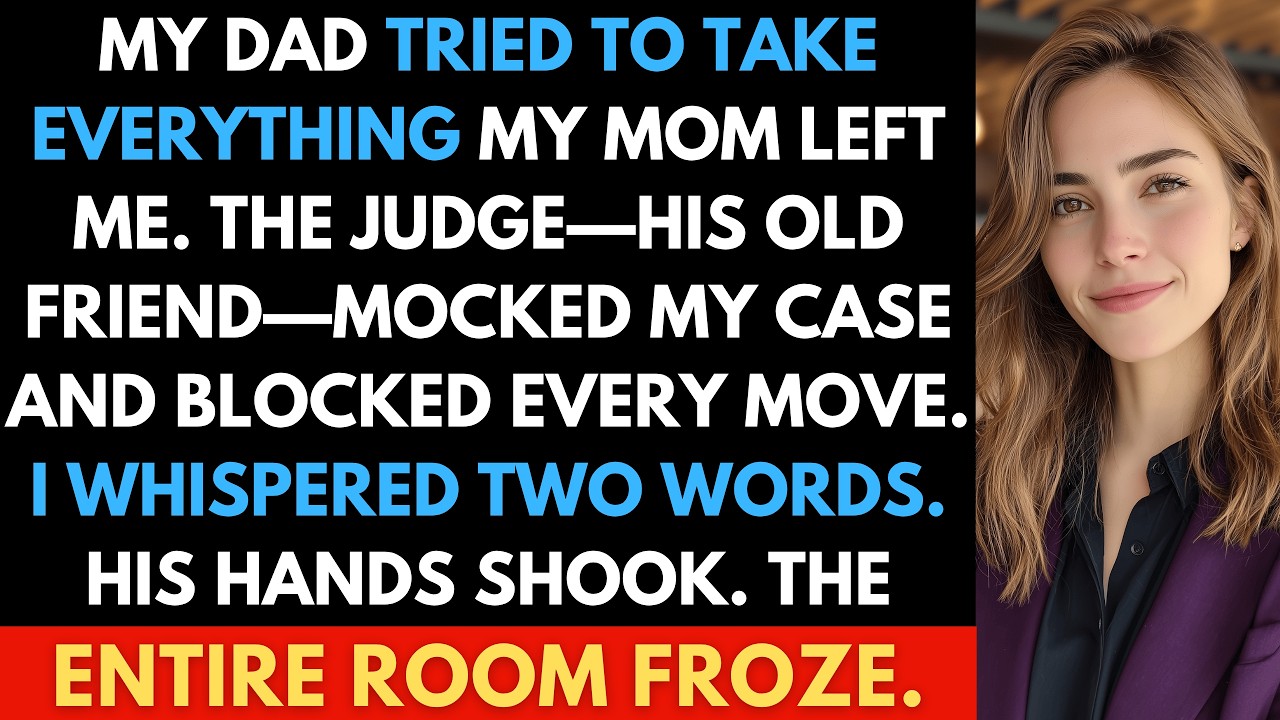 The judge said “Motion denied” before my lawyer even finished the sentence. My father sat ten feet away in a bespoke suit, smiling like he’d won. This was no accident—Judge Crowe was his military...