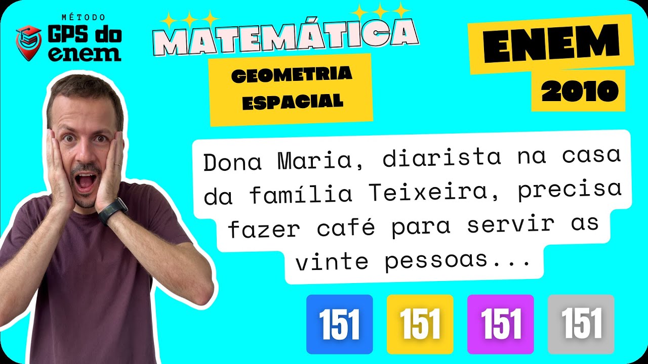 🐧 151. ENEM 2010 Geo Espacial | Questão 👉🏻 