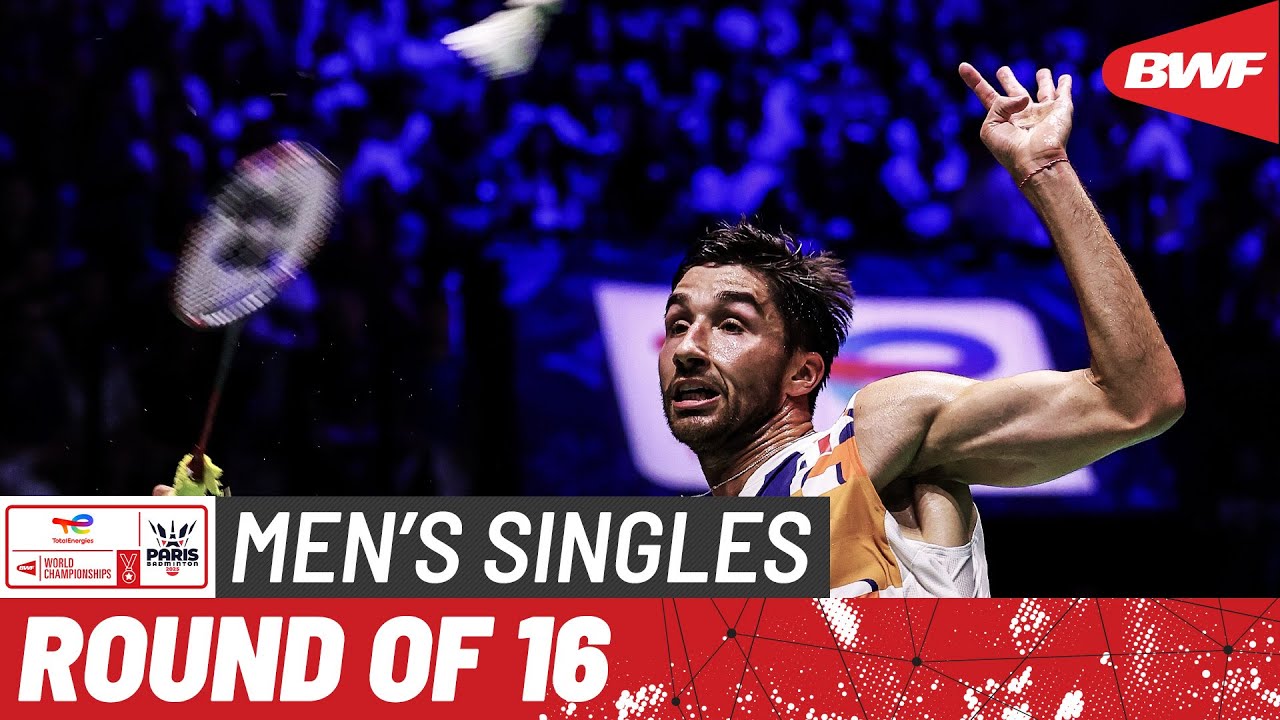BWF World Championships 2025 | Toma Junior Popov (FRA) [15] vs. Anders Antonsen (DEN) [2] | R16