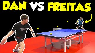 Marcos Freitas vs TableTennisDaily’s Dan!