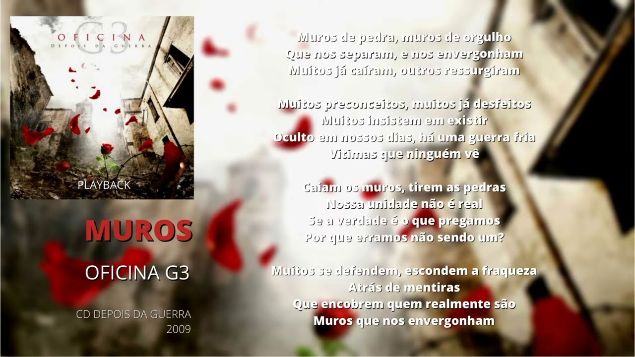 Muros - Playback | Oficina G3 | Depois da Guerra (2008)