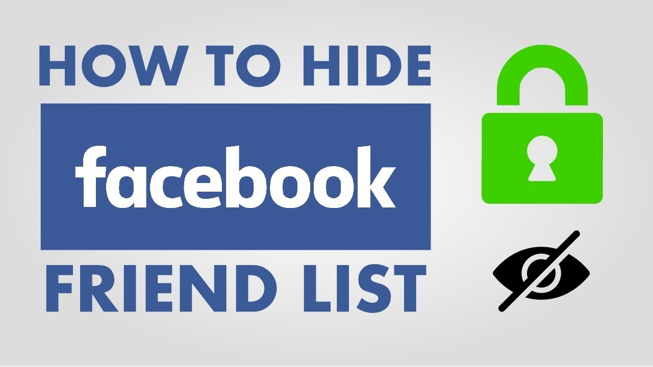 How to hide facebook friend list in mobile | Hindi - YouTube