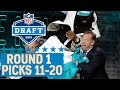 Picks 11-20: A Chest Bump with the Commissioner, Another QB Gone, & More! | 2019 NFL Draft